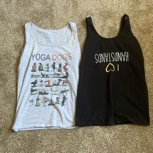 🎉Bundle 2 Yoga Tank Tops Size Medium
